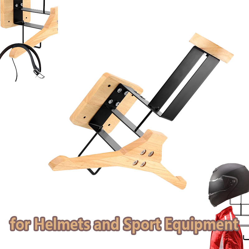 Ahşap Motosiklet Kask Tutucu D - Sports Equipment Storage incelemesi ve fiyatı